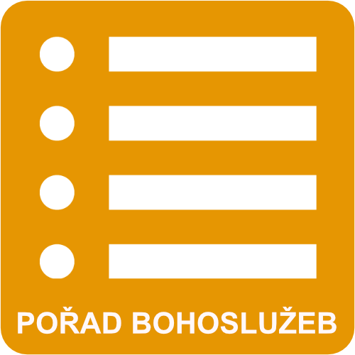 Pořad bohoslužeb | Ohlášky